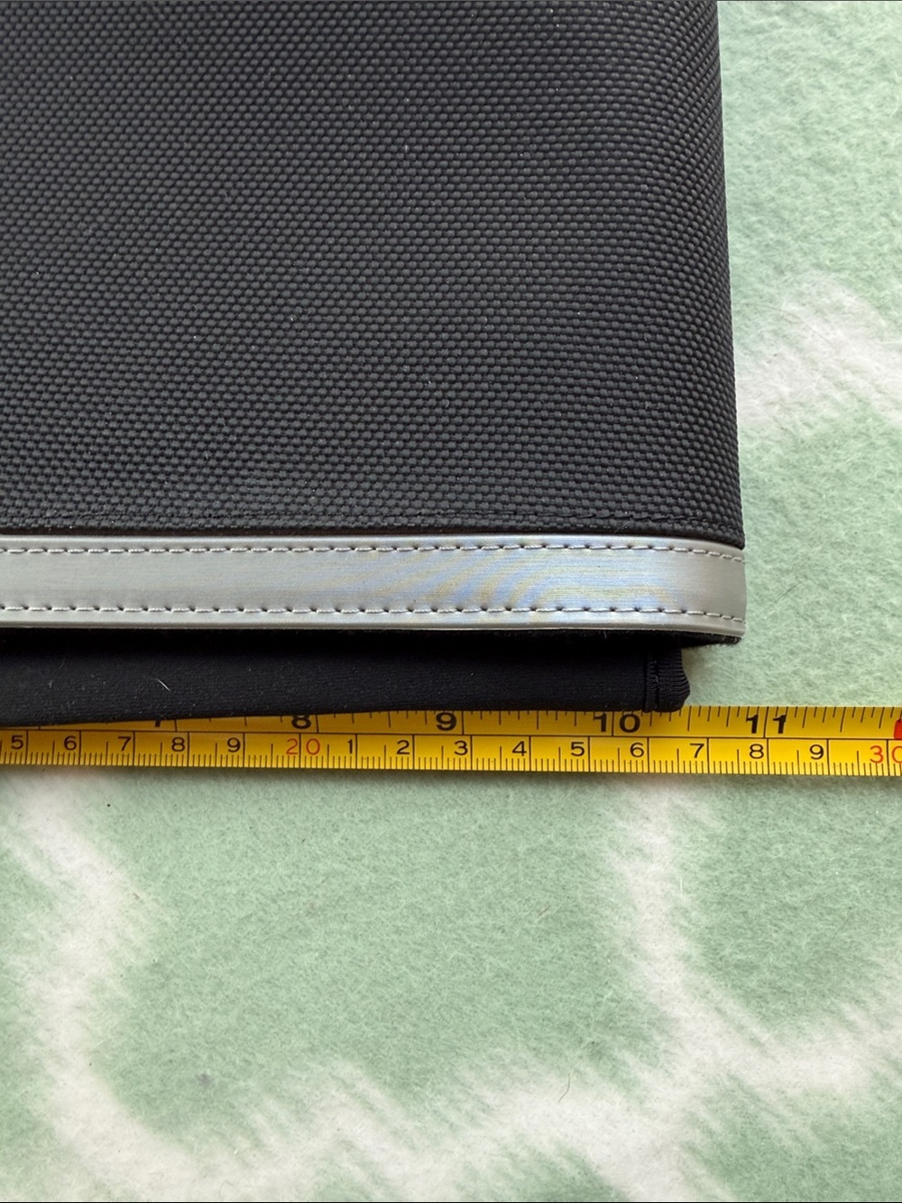 Dell Black and Silver Trim Laptop Sleeve with Magnetic Closure - 14” long - Picture 7 of 7